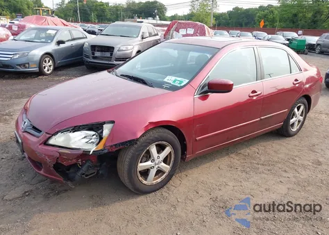 2005 Honda Accord Ex z USA, uszkodzony, nr VIN 1HGCM56775A113546